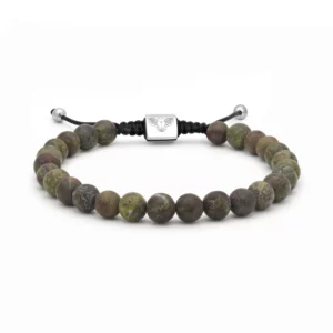 Bloodstone bead bracelet – Premium handmade mineral bracelet, perfect for sophisticated looks.